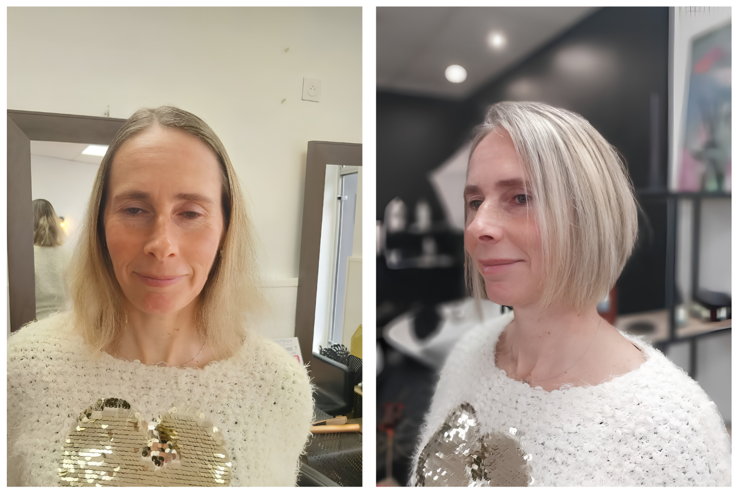 nouvelle coupe femme salon de coiffure à Mont-de-Marsan Julie