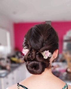 chignon élégant pour mariage Eloise